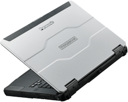 Panasonic offers a customizable semi-rugged solution in its Toughbook 55, which enables users to add on Blu-ray and DVD drives, USB ports, VGA, and even extra Ethernet ports and a second battery, which Panasonic says enables the laptop to function as much as 40 hours.