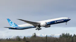 Boeing 777 X Takeoff