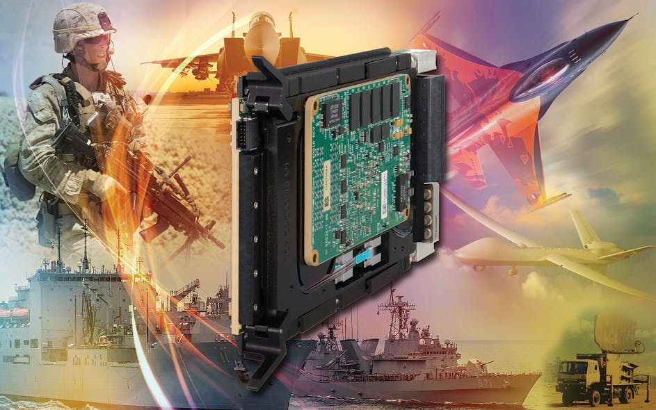 Pentek&rsquo;s Quartz model 5550 is a SOSA-aligned eight-channel A/D and D/A converter 3U OpenVPX board based on the Xilinx Zynq UltraScale+ RFSoC.