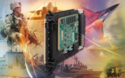 Pentek’s Quartz model 5550 is a SOSA-aligned eight-channel A/D and D/A converter 3U OpenVPX board based on the Xilinx Zynq UltraScale+ RFSoC. Pentek’s Quartz model 5550 is a SOSA-aligned eight-channel A/D and D/A converter 3U OpenVPX board based on the Xilinx Zynq UltraScale+ RFSoC.