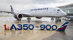 Aeroflot First A350 900 Delivery With Letters 01