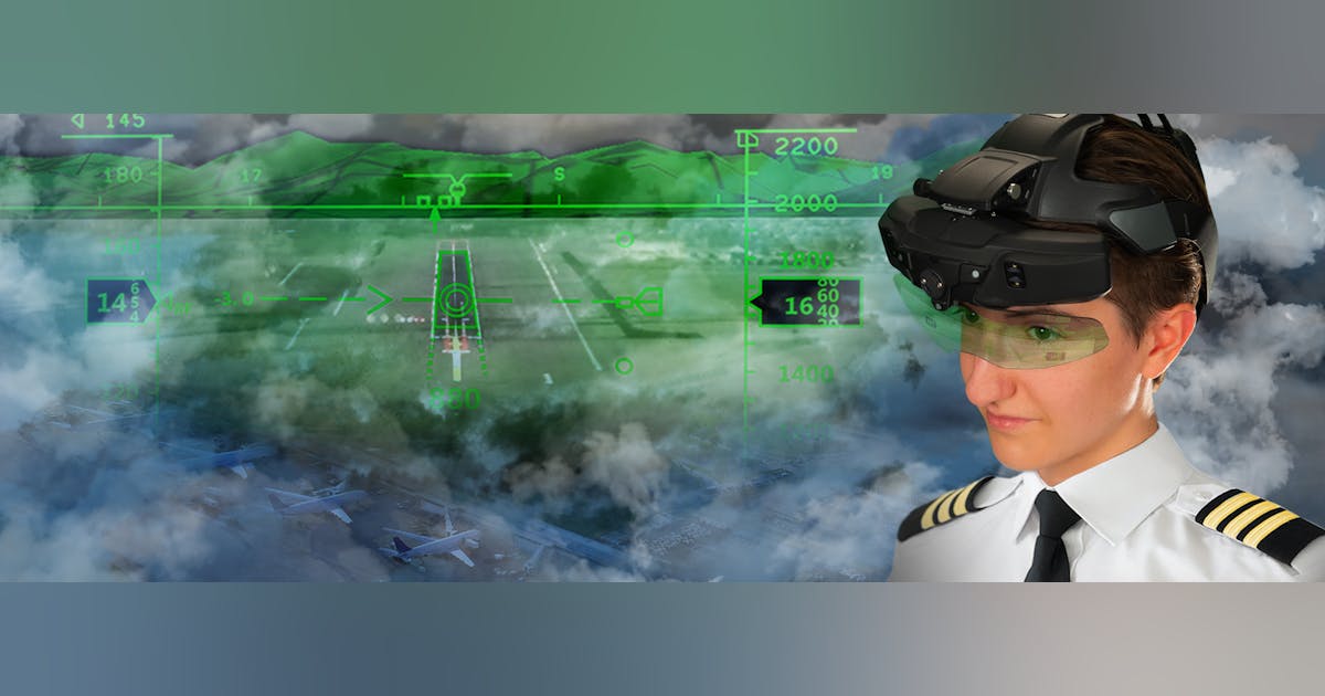 Enhanced Flight Vision System head wearable display | Military Aerospace