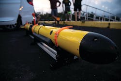 Systems like this help U.S. Marines test out an unmanned underwater vehicle to evaluate its hydrographic survey capability. Systems like this help U.S. Marines test out an unmanned underwater vehicle to evaluate its hydrographic survey capability.