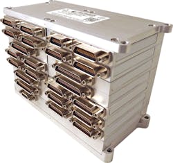 Curtiss-Wright’s new TTC- MDW-2020, is a miniature double-wide-form-factor data acquisition unit (DAU) designed for use in flight test instrumentation applications such as testing of hypersonic ordnance. Curtiss-Wright’s new TTC- MDW-2020, is a miniature double-wide-form-factor data acquisition unit (DAU) designed for use in flight test instrumentation applications such as testing of hypersonic ordnance.