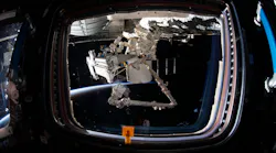 Bartolomeo In The Parking Position Copyright Nasa