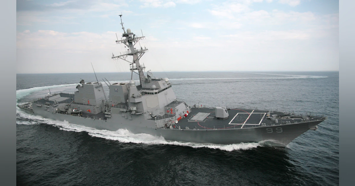 Boeing To Support High Speed Fiber Optic Shipboard Networking Aboard Navy Arleigh Burke Class Destroyers Military Aerospace