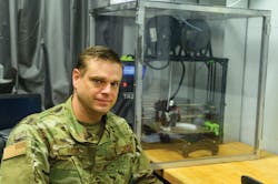 The West Virginia Air National Guard used 3D printing to design a face shield prototype for production to fulfill a statewide shortage caused by the COVID-19 outbreak. The West Virginia Air National Guard used 3D printing to design a face shield prototype for production to fulfill a statewide shortage caused by the COVID-19 outbreak.