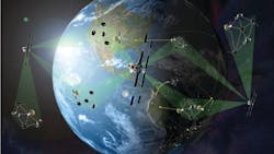 The future DARPA Blackjack satellite constellation seeks to capitalize on commercial space developments to demonstrate military surveillance and communications capability.