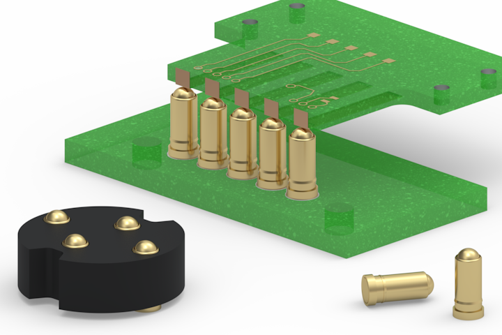 Connectors High Reliability Spring Loaded Military Aerospace Electronics