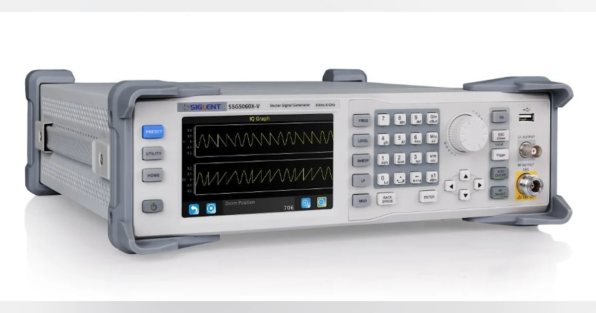 Rf Digital Signal Testing RF signal generator with touch display for test and measurement uses ...