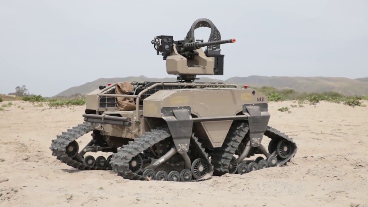 Armed Unmanned Ground Vehicles Ugvs Robots Military Aerospace Electronics