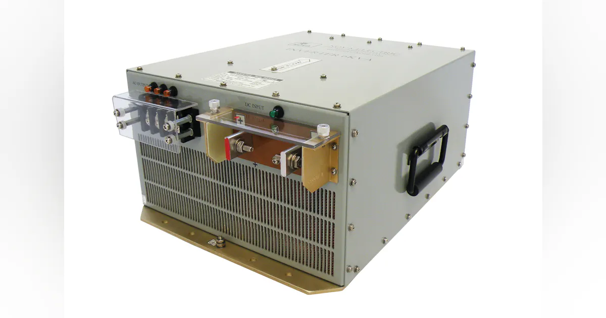 NGLM-Series RTCA/DO-160 Compliant Three-Phase Output Pure Sine Wave DC ...