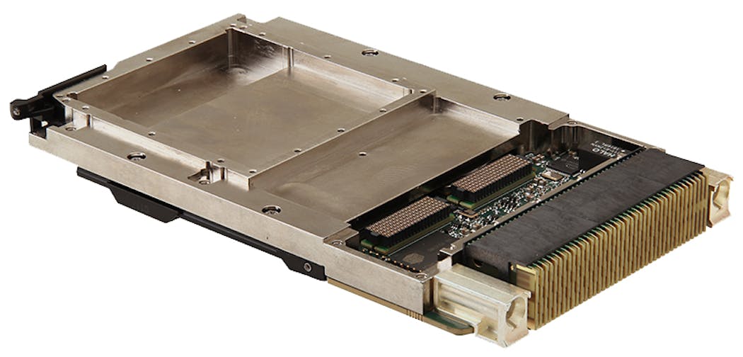 The Curtiss-Wright CHAMP-XD1S high-performance 3U OpenVPX digital signal processor (DSP) engine is a multi-core High Performance Embedded Computing (HPEC) module with advanced security features.