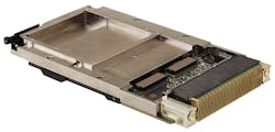 The Curtiss-Wright CHAMP-XD1S high-performance 3U OpenVPX digital signal processor (DSP) engine is a multi-core High Performance Embedded Computing (HPEC) module with advanced security features.