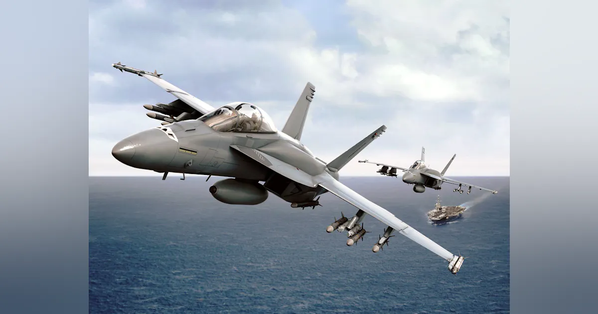 infrared search and track F/A-18E/F | Military Aerospace
