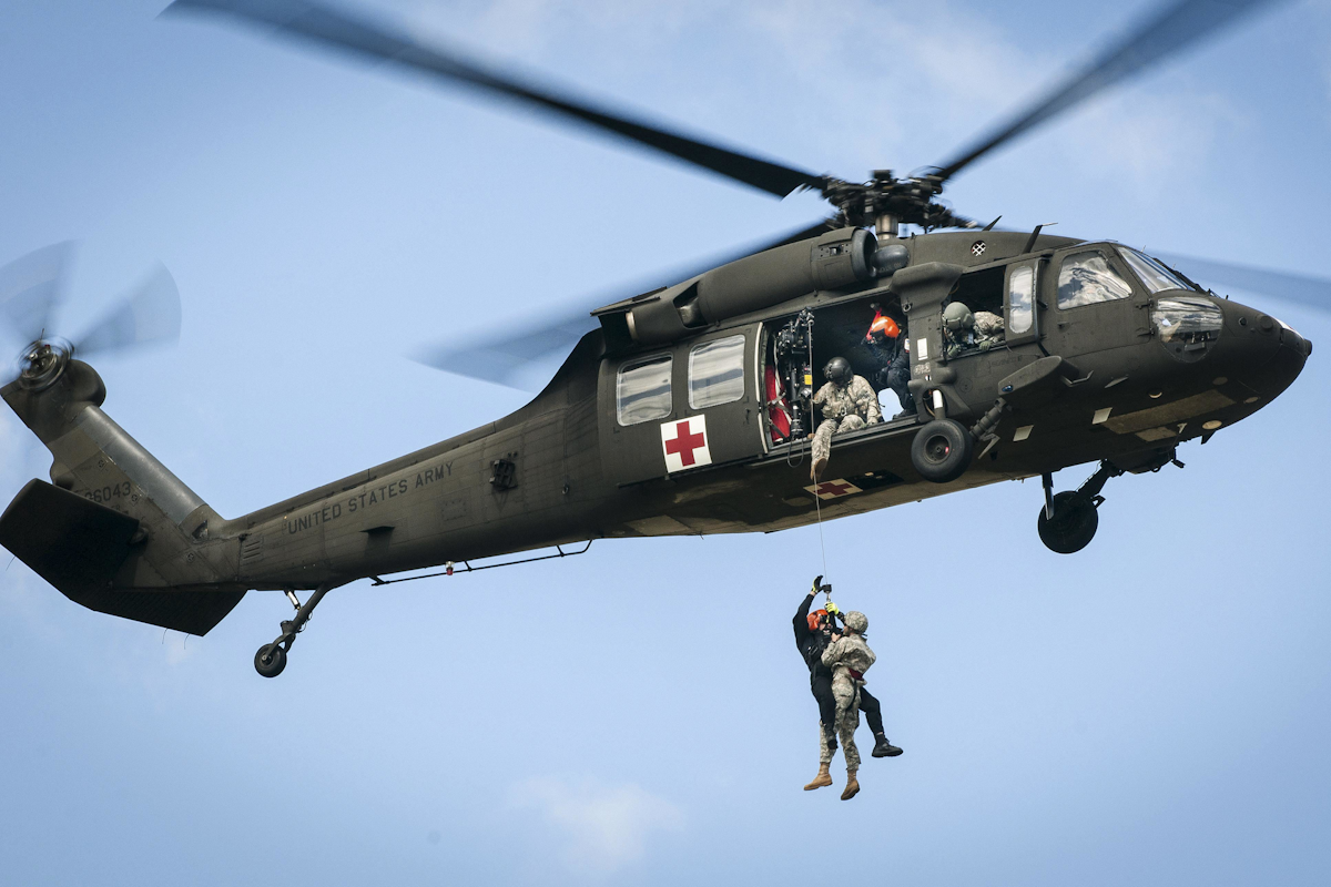 Helicopters Avionics Black Hawk Military Aerospace Electronics