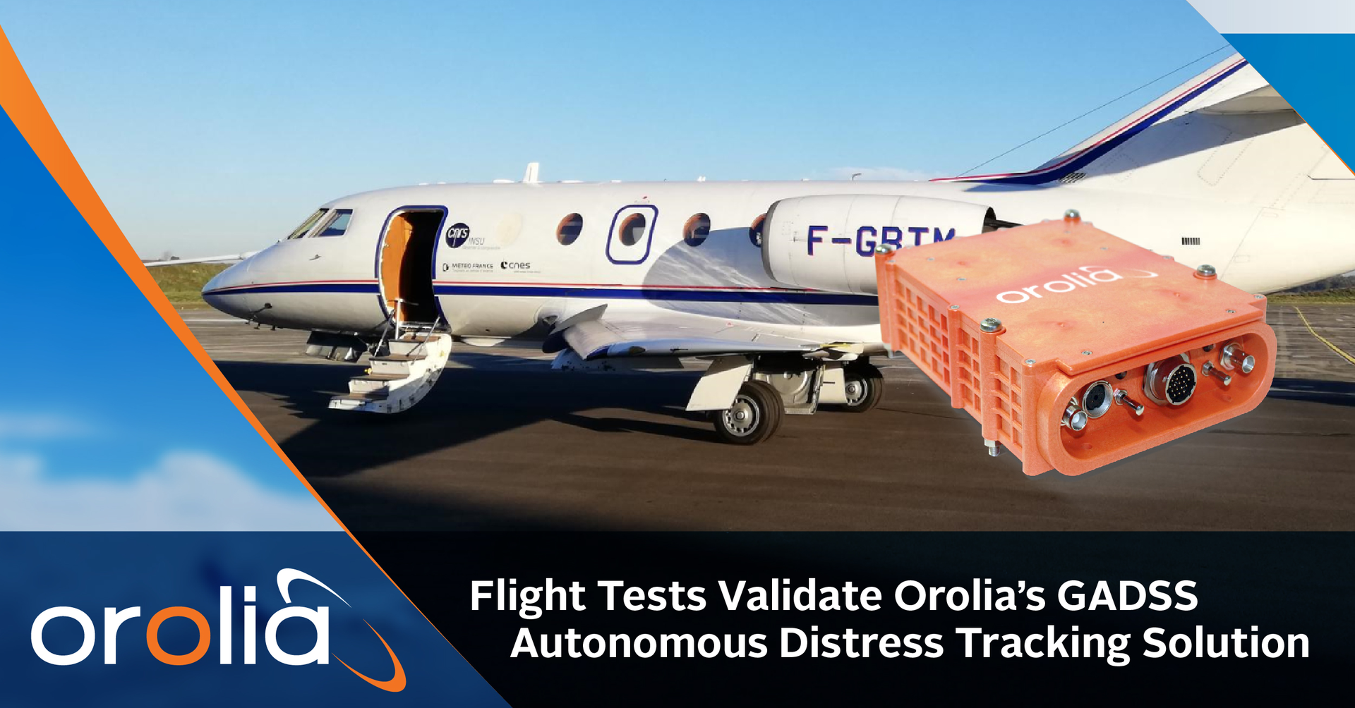 Flight Tests Validate Orolia S Gadss Autonomous Distress Tracking Solution 600723ed15931