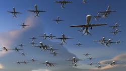 Swarming Drones 6 Jan 2021