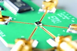 The Menlo Micro MM5130 ‘Ideal Switch’ operates from DC to 26 GHz. The Menlo Micro MM5130 ‘Ideal Switch’ operates from DC to 26 GHz.