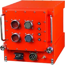 The Elma VITA 48.4 liquid flow-through ATR box with a 6U OpenVPX backplane can accommodate as many as eight boards and two VITA 62 plug-in power supplies. The Elma VITA 48.4 liquid flow-through ATR box with a 6U OpenVPX backplane can accommodate as many as eight boards and two VITA 62 plug-in power supplies.