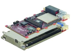 The Abaco Systems VP889 3U VPX field-programmable gate array (FPGA) board offers 100 Gigabit Ethernet for military, aerospace, and commercial embedded computing.