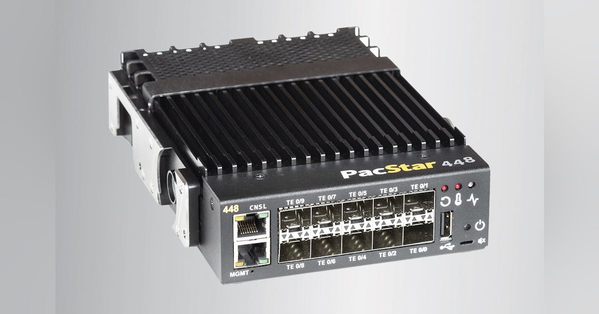 Ethernet switch networking tactical | Military Aerospace