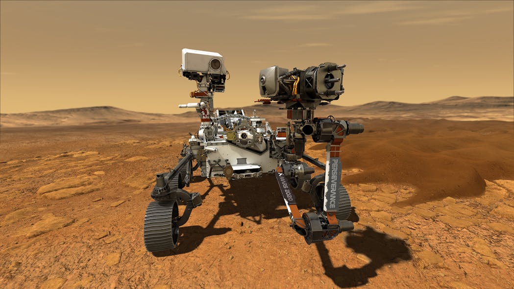 Pr Perseverance Rover On Mars
