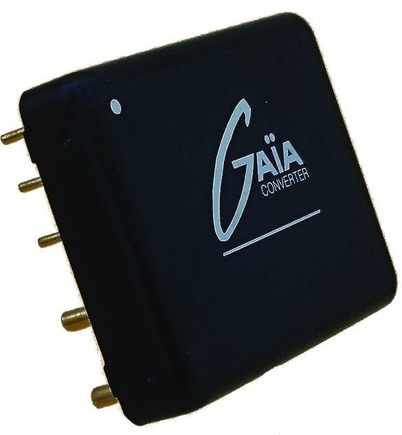 The Gaia Converter LHUG 150 input bus conditioner combines hold-up and limiter to enable relatively simple designs that address quality, performance, space, and cost. It fits architecture buses ranging from 10 to 150 Watts.
