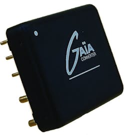 The Gaia Converter LHUG 150 input bus conditioner combines hold-up and limiter to enable relatively simple designs that address quality, performance, space, and cost. It fits architecture buses ranging from 10 to 150 Watts. The Gaia Converter LHUG 150 input bus conditioner combines hold-up and limiter to enable relatively simple designs that address quality, performance, space, and cost. It fits architecture buses ranging from 10 to 150 Watts.