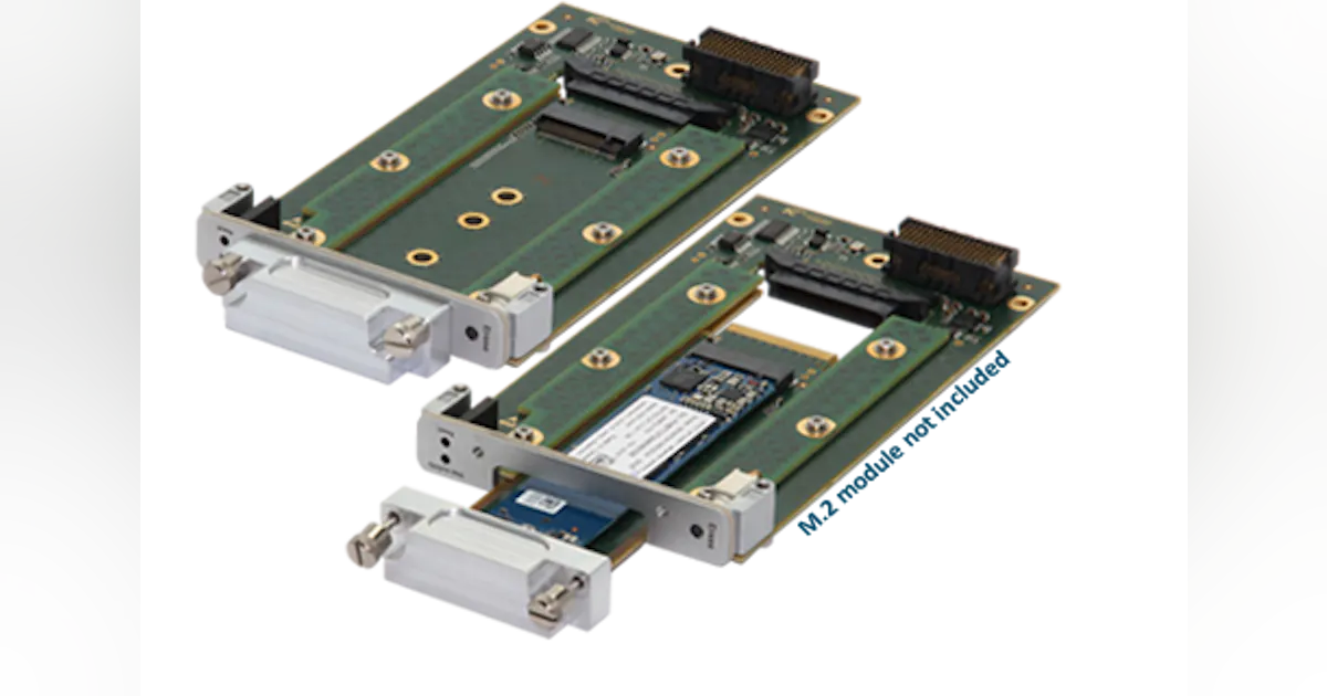 Xmc Module Connector IC-EM2-XMCa – Removable mass storage XMC module | Military Aerospace