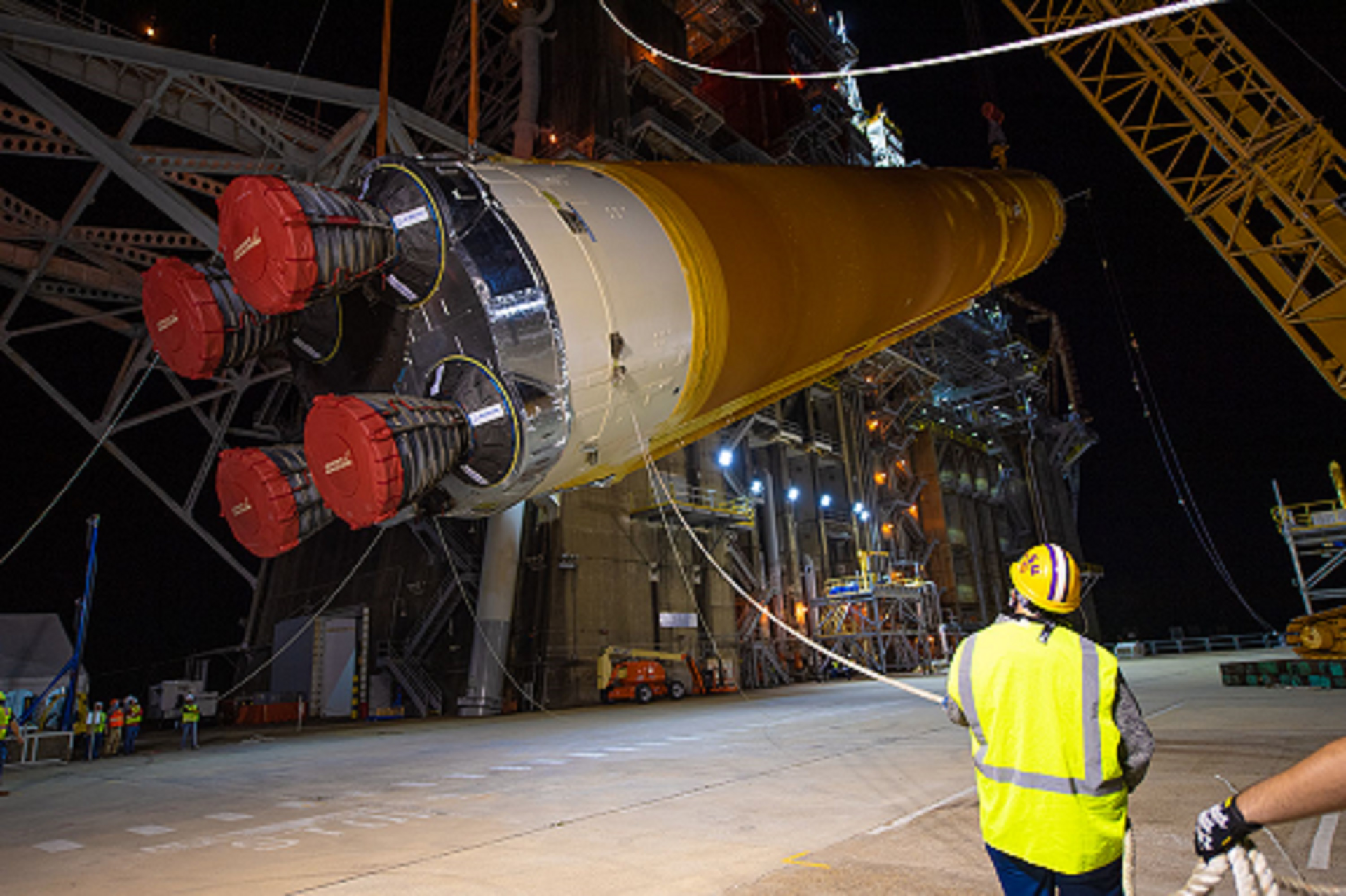 Boeing’s First Core Stage For NASA's SLS Ready To Travel To Launch Site ...