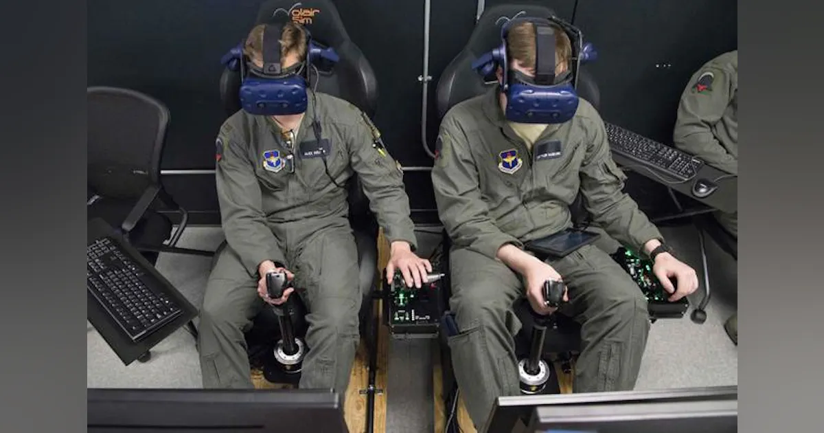 virtual reality fighter pilot training | Military Aerospace