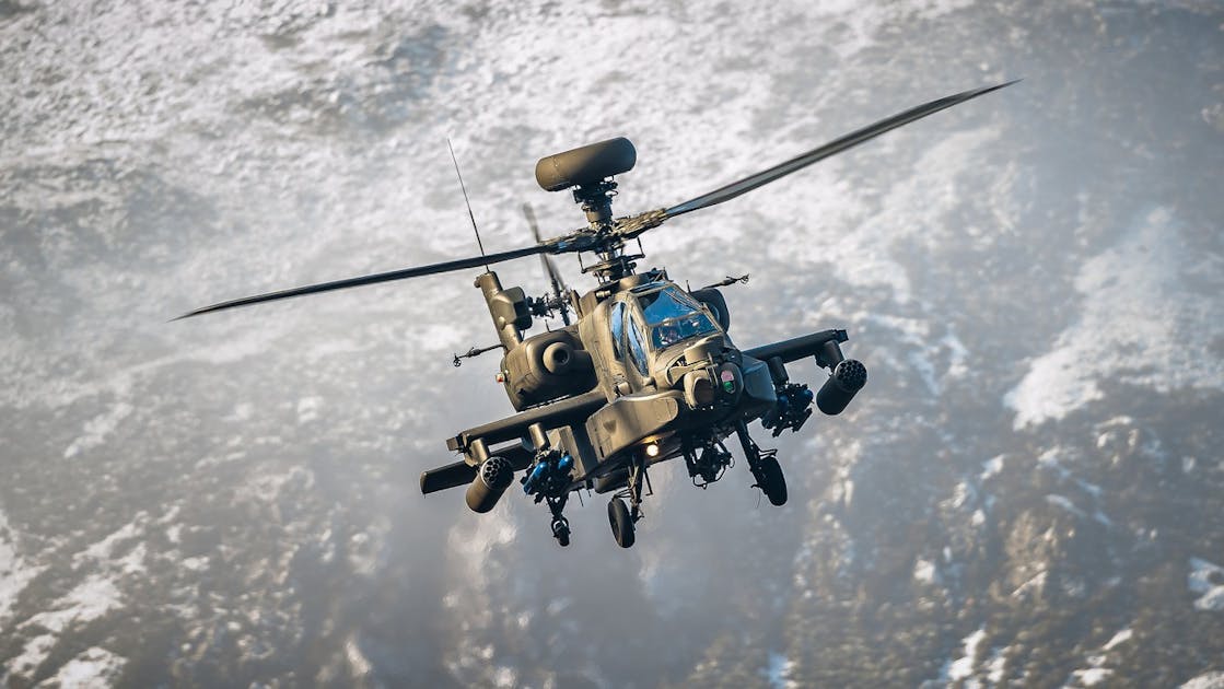 Boeing to build more AH-64E Guardian attack helicopters and avionics for  U.S. Army in $39.7 million deal | Military Aerospace