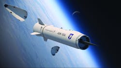 The Lockheed Martin AGM-183 Air-Launched Rapid Response Weapon (ARRW) is an experimental U.S. Air Force hypersonic weapon that uses a boost glide vehicle propelled to a maximum speed of Mach 20. The Lockheed Martin AGM-183 Air-Launched Rapid Response Weapon (ARRW) is an experimental U.S. Air Force hypersonic weapon that uses a boost glide vehicle propelled to a maximum speed of Mach 20.