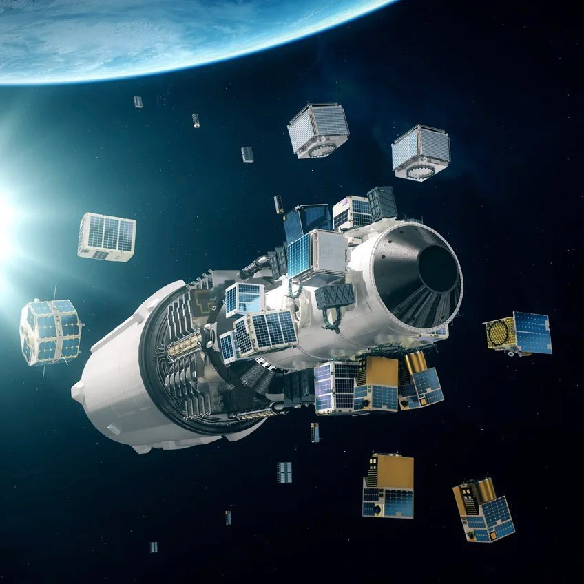 An Artist S Impression Of The Exolaunch S Fingerspitzengef Hl Satellites Deployment Into Orbit Square 60c7d3fc1274c