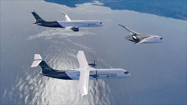 Zer Oe Concept Aircraft Formation Flight