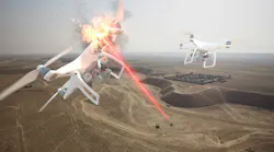 Among the most promising applications of early versions of today’s deployable laser weapons involves destroying or disabling enemy unmanned aerial vehicle (UAVs).