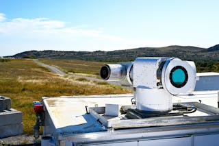 The Lockheed Martin Advanced Tactical High Energy Asset (ATHENA) is a prototype laser weapon system to defeat close-in, low-value threats such as improvised rockets, unmanned aerial systems, land vehicles, and small boats.