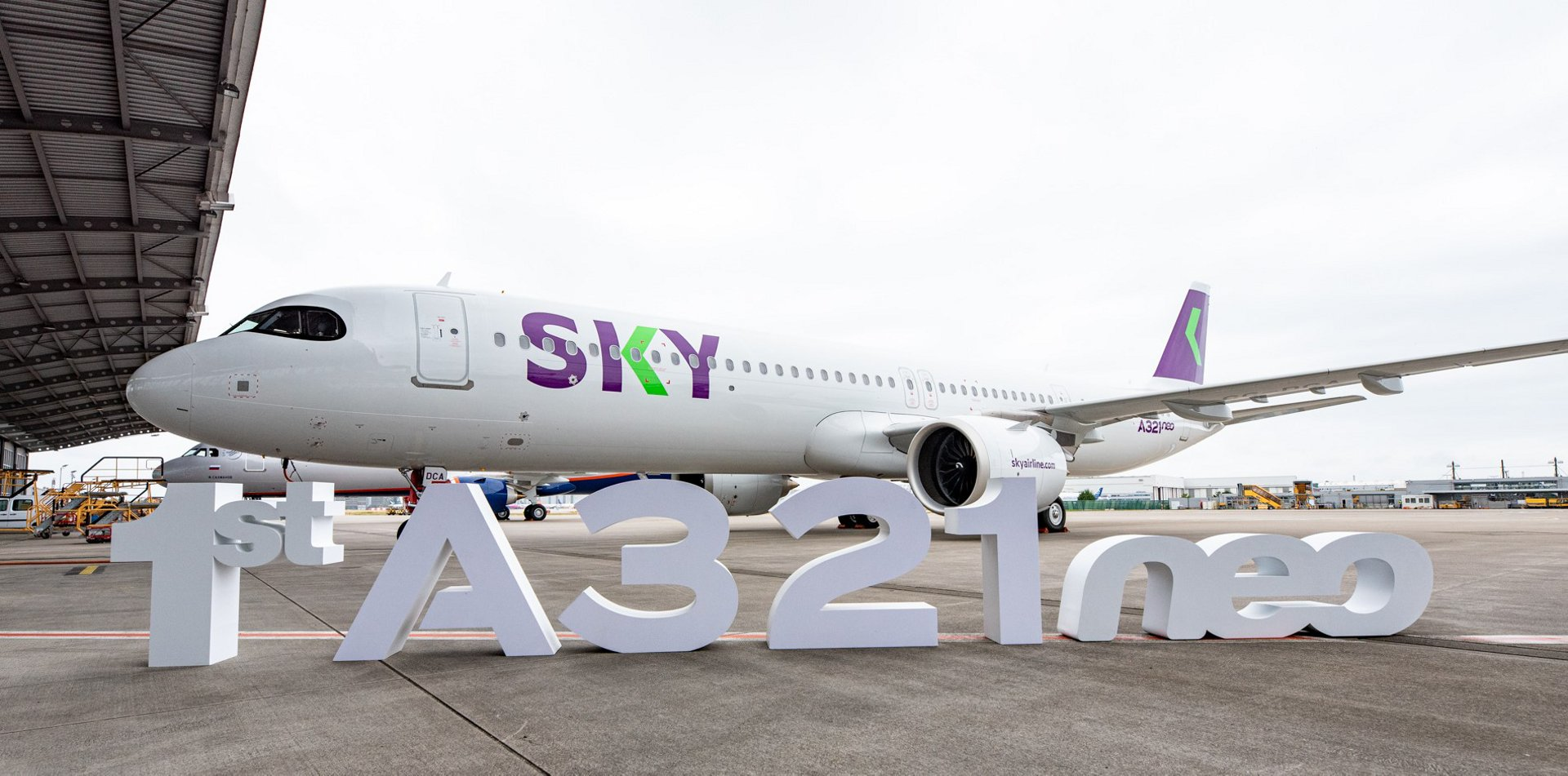 Chile Sky Takes Delivery Of Its First A321neo 61007c6278e45