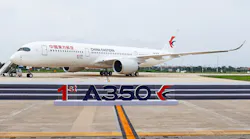 The First A350 Delivered From China