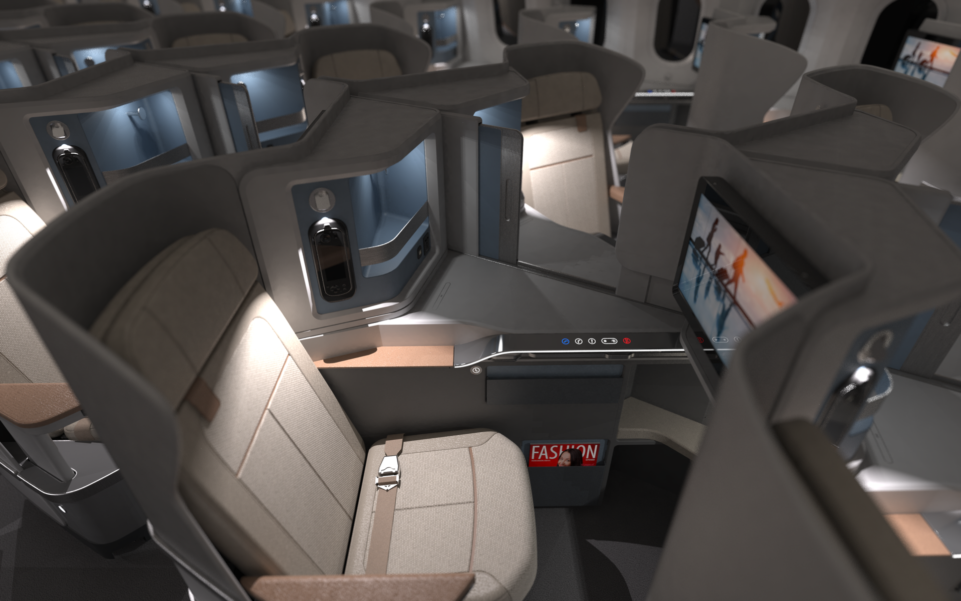 Jamco highlights Venture Premium Class Seat Military Aerospace