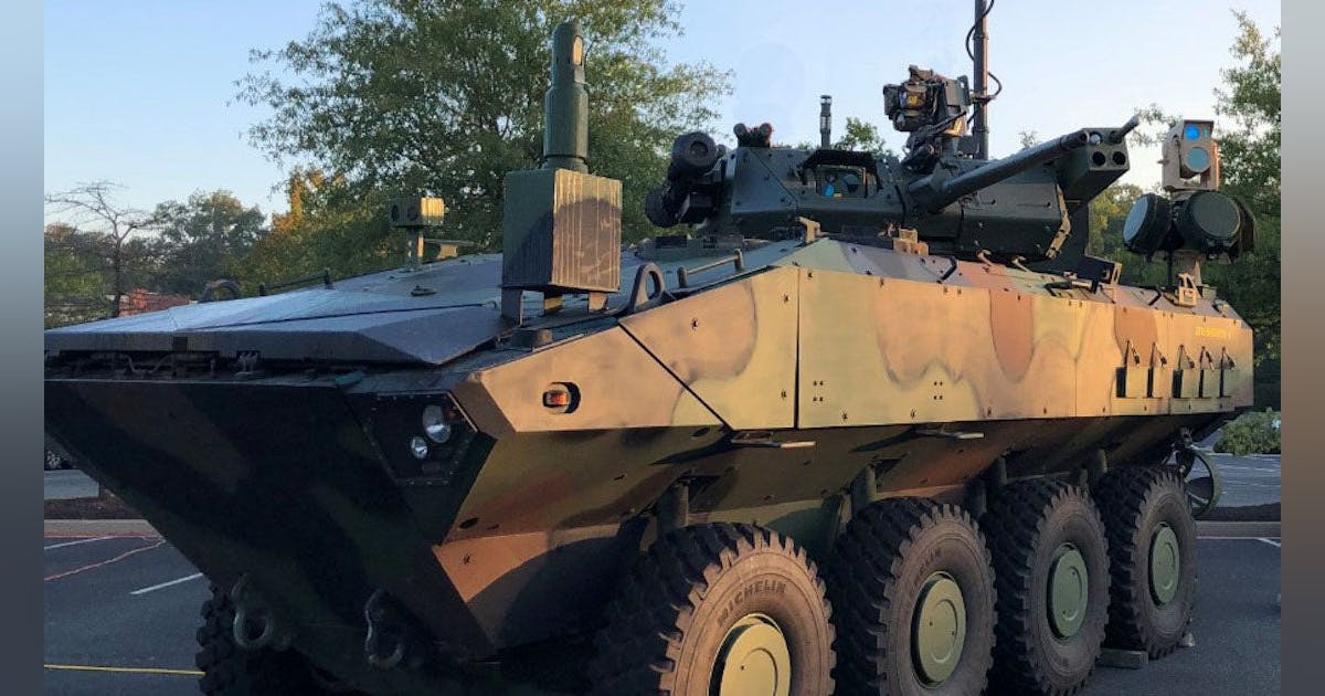 armored combat vehicle 30-millimeter cannon amphibious assault