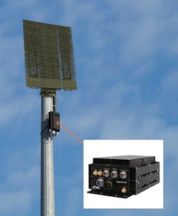 The Mercury model 6350 sensor and signal-processing system is designed to sit directly behind the antennae. The Mercury model 6350 sensor and signal-processing system is designed to sit directly behind the antennae.