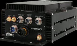 The Mercury model 6350 is an eight-channel A/D and D/A Xilinx Zynq UltraScale+ RFSoC Processor in a small-form-factor rugged enclosure. The Mercury model 6350 is an eight-channel A/D and D/A Xilinx Zynq UltraScale+ RFSoC Processor in a small-form-factor rugged enclosure.