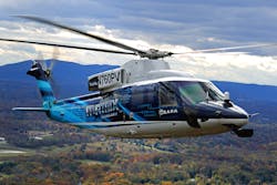 The Sikorsky Autonomous Research Aircraft, or SARA, is a modified S-76B helicopter using the Matrix Technology autonomy system. The Sikorsky Autonomous Research Aircraft, or SARA, is a modified S-76B helicopter using the Matrix Technology autonomy system.