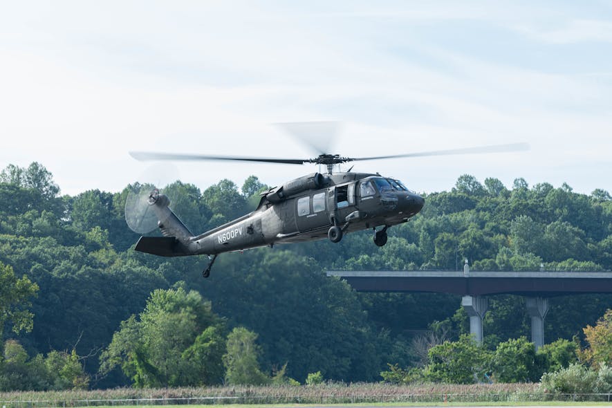 The Sikorsky Autonomous Research Aircraft, or SARA, is a modified S-76B helicopter using the Matrix Technology autonomy system.