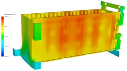 Embedded computing chassis designers use advanced simulation and analysis design and development tools to determine the hottest spots in subsystems where advanced cooling is most needed. Embedded computing chassis designers use advanced simulation and analysis design and development tools to determine the hottest spots in subsystems where advanced cooling is most needed.