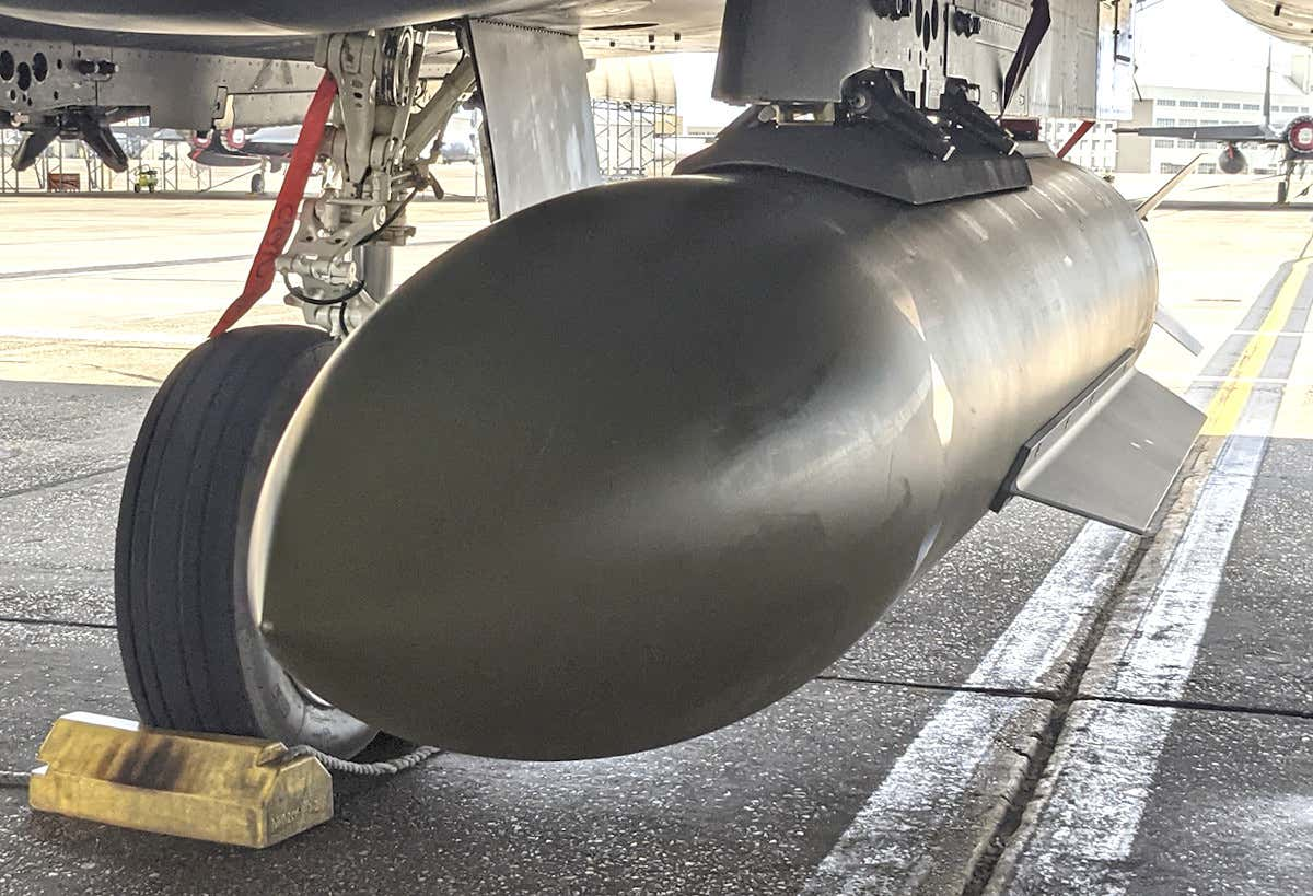 Air Force Shows Newest Bunker-busting Bomb To Enable Fighters And ...