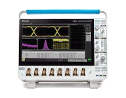 The Tektronix MSO6B contains up to 8 each measurement channels; delivering on a trend to view a greater variety of measurements on a common display/timescale.