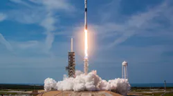 Falcon 9 Lift Off Credits Space X